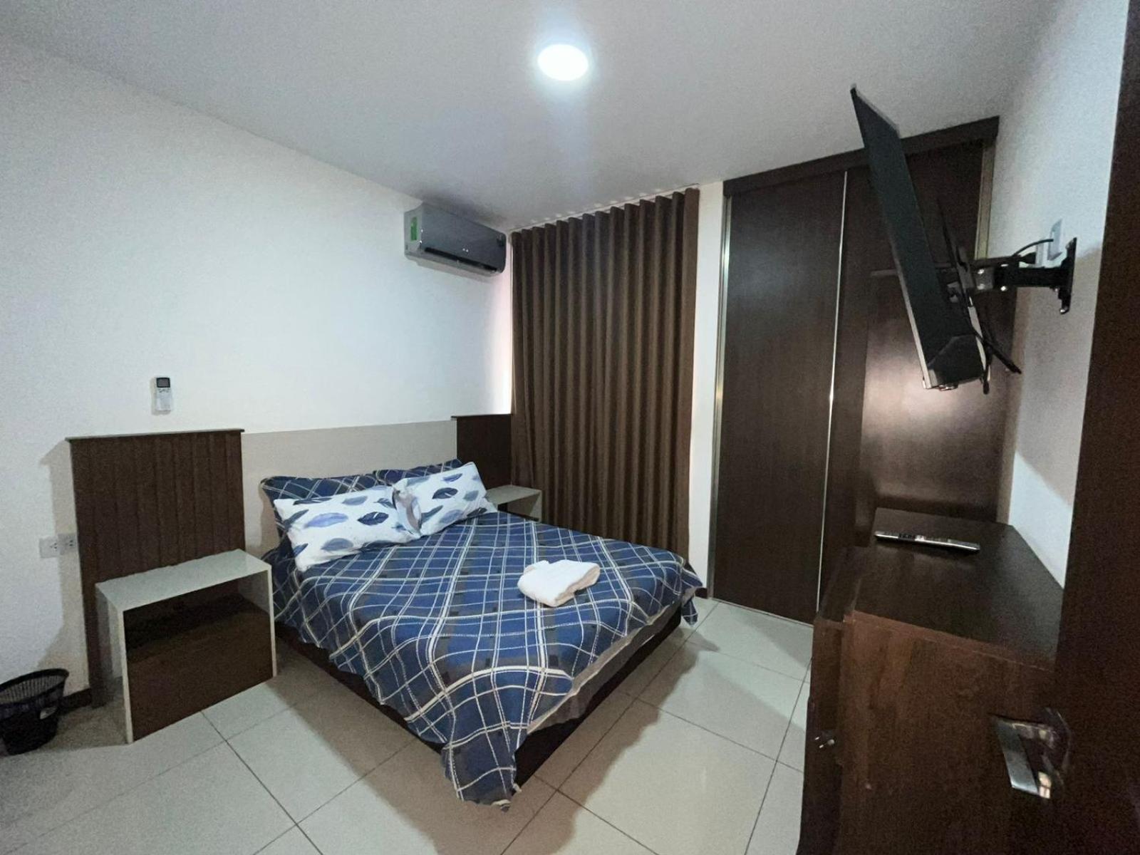 Departamentoo Nuevo Amoblado Cerca A Uagrm, Con Excelente Vista Apartment Santa Cruz de La Sierra Bagian luar foto